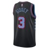 Män Chicago Bulls Tröja Josh Giddey Nike 2025-26 City Edition Svart Swingman